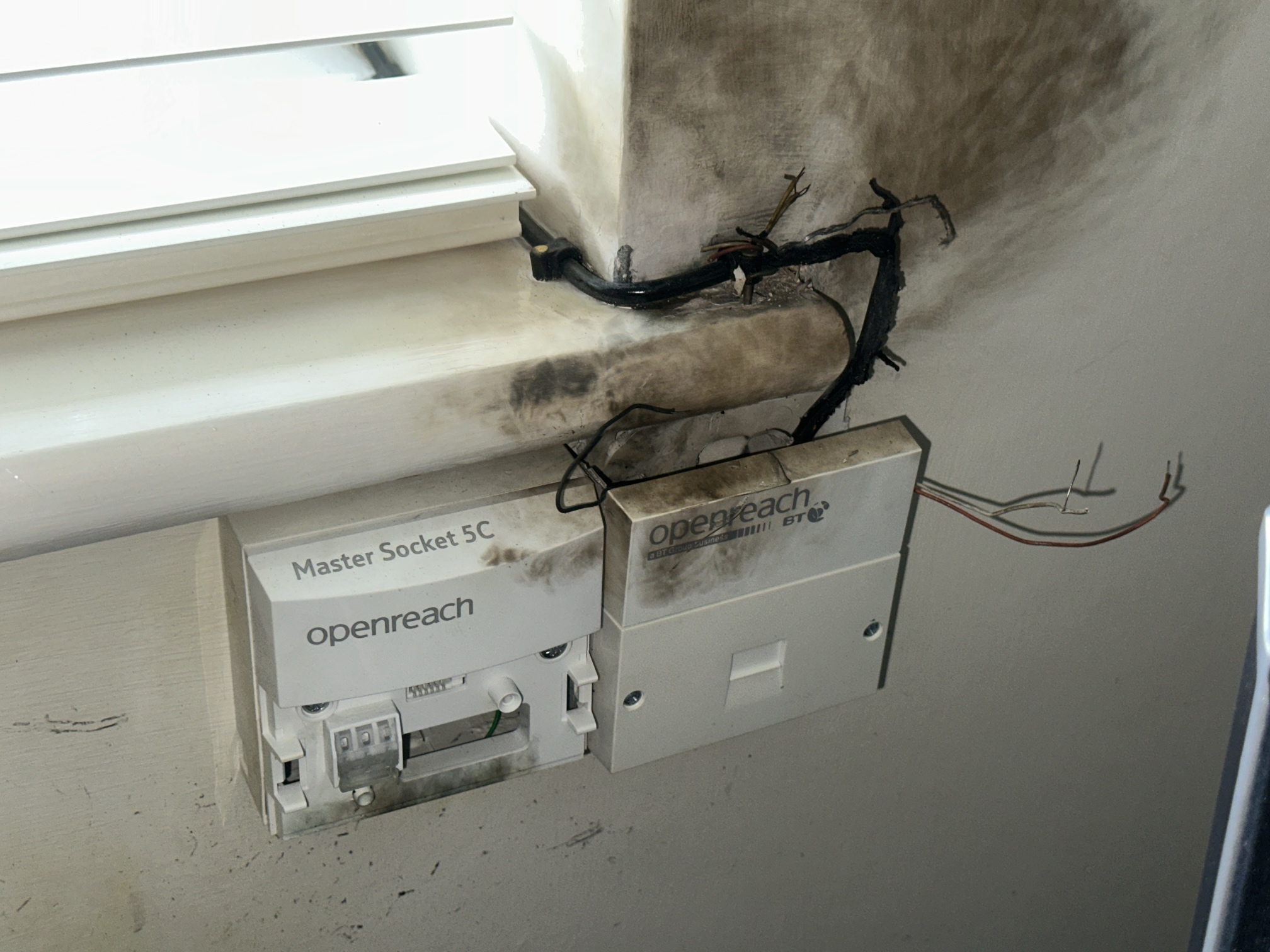 Frazzled Phone socket
